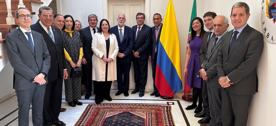 Embajador de Colombia en Portugal ofreció almuerzo en honor del GRULAC