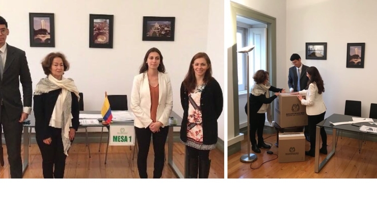 La Embajada y el Consulado de Colombia en Portugal adelantan la jornada de elecciones en el exterior para Congreso y consultas interpartidistas 2018
