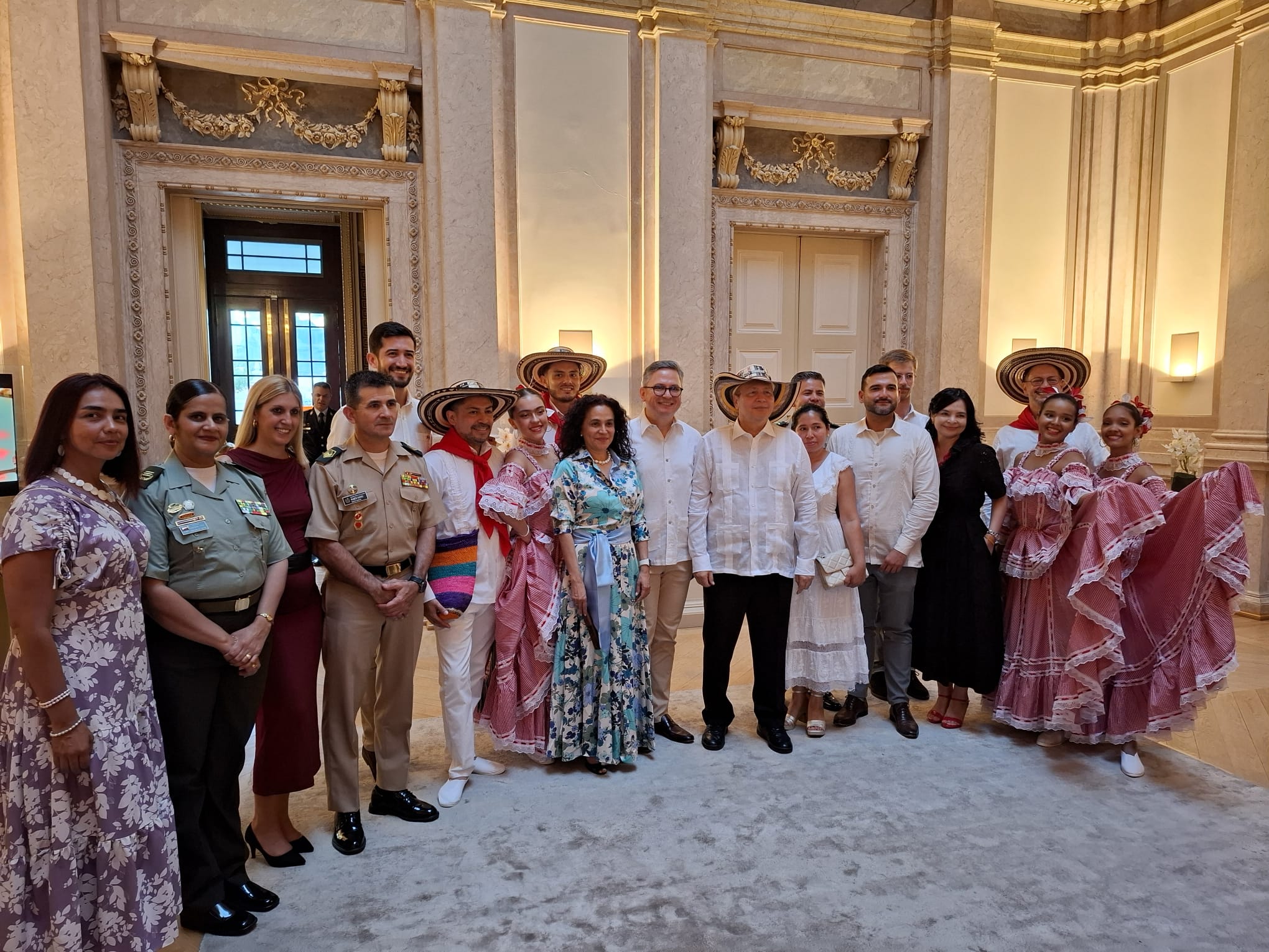 Celebración del Día Nacional de Colombia con instituciones portuguesas y el cuerpo diplomático en Lisboa