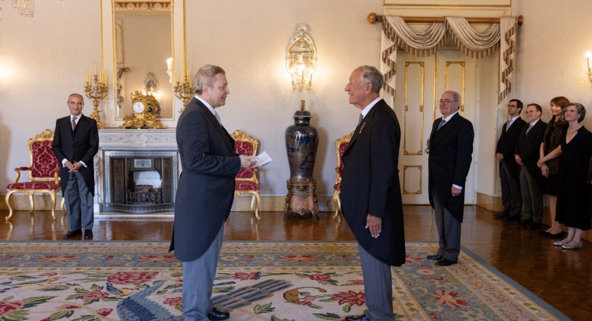 Embajador de Colombia en Portugal presentó cartas credenciales 