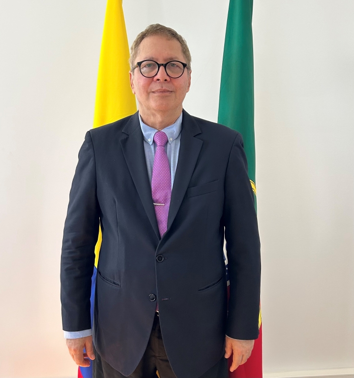 Embajador de Colombia en Portugal Germán Grisales