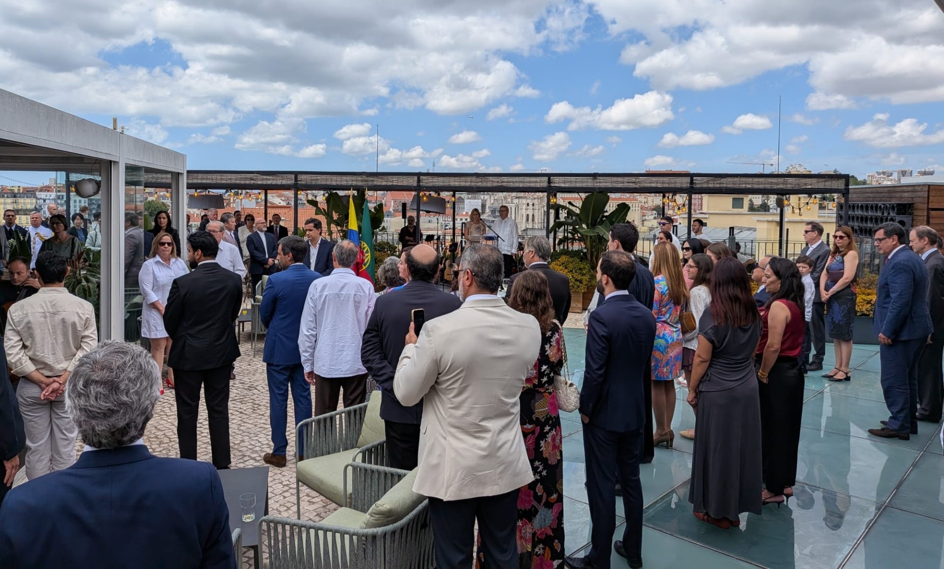 La Embajada de Colombia en Portugal celebró el Día Nacional de Colombia con la presencia de alrededor de 160 invitados