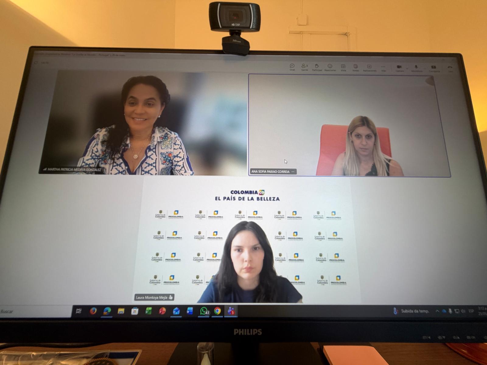 Webinar “Colombia - Vuelta al mundo - Portugal” 