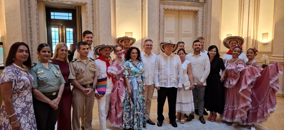 Celebración del Día Nacional de Colombia con instituciones portuguesas y el cuerpo diplomático en Lisboa