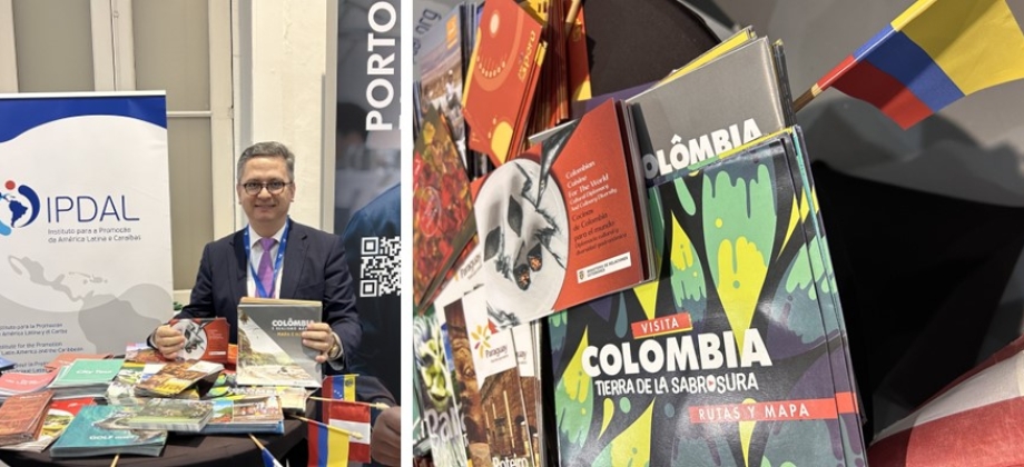 Embajada de Colombia en Portugal participó en Congreso de Turismo en Oporto