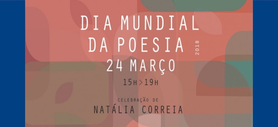 Embajada de Colombia en Portugal celebrará el Día Mundial de la Poesía 