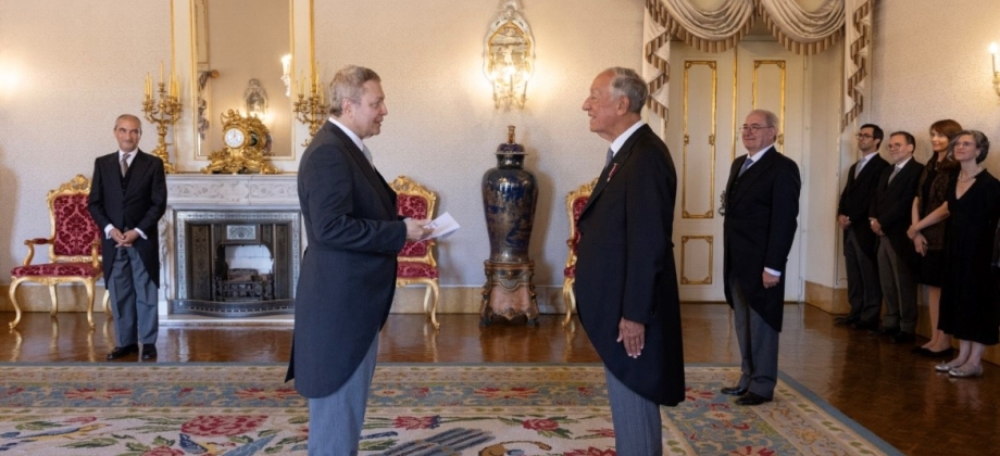 Embajador de Colombia en Portugal presentó cartas credenciales 