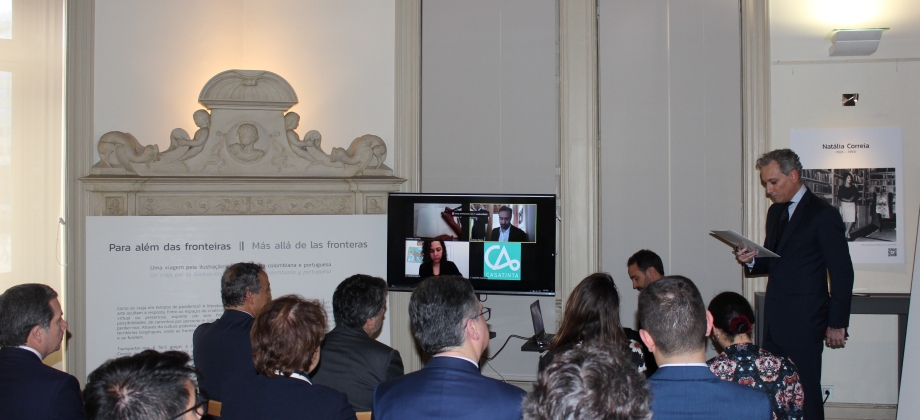 La Embajada de Colombia en Portugal presentó la exposición itinerante ‘Para além das fronteiras / Más allá de las fronteras’ 