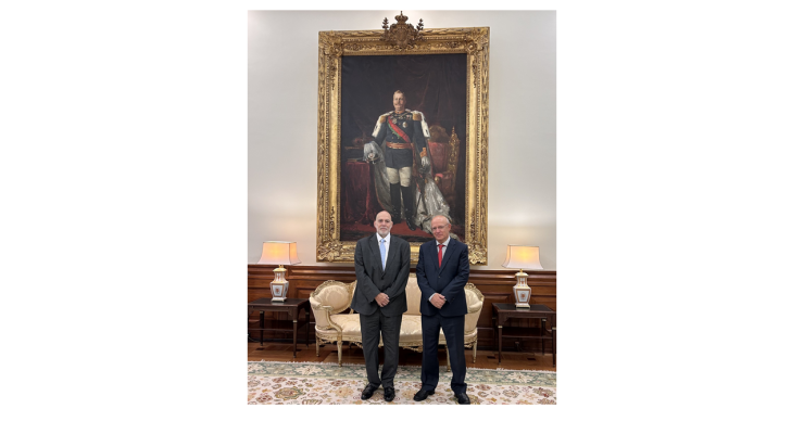 Embajador de Colombia en Portugal se reúne con el Presidente de la Asamblea de la República de Portugal 