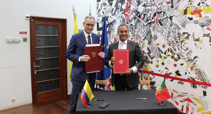 La Embajada de Colombia en Lisboa participó en la firma del primer Programa de Cooperación entre Colombia y Portugal 